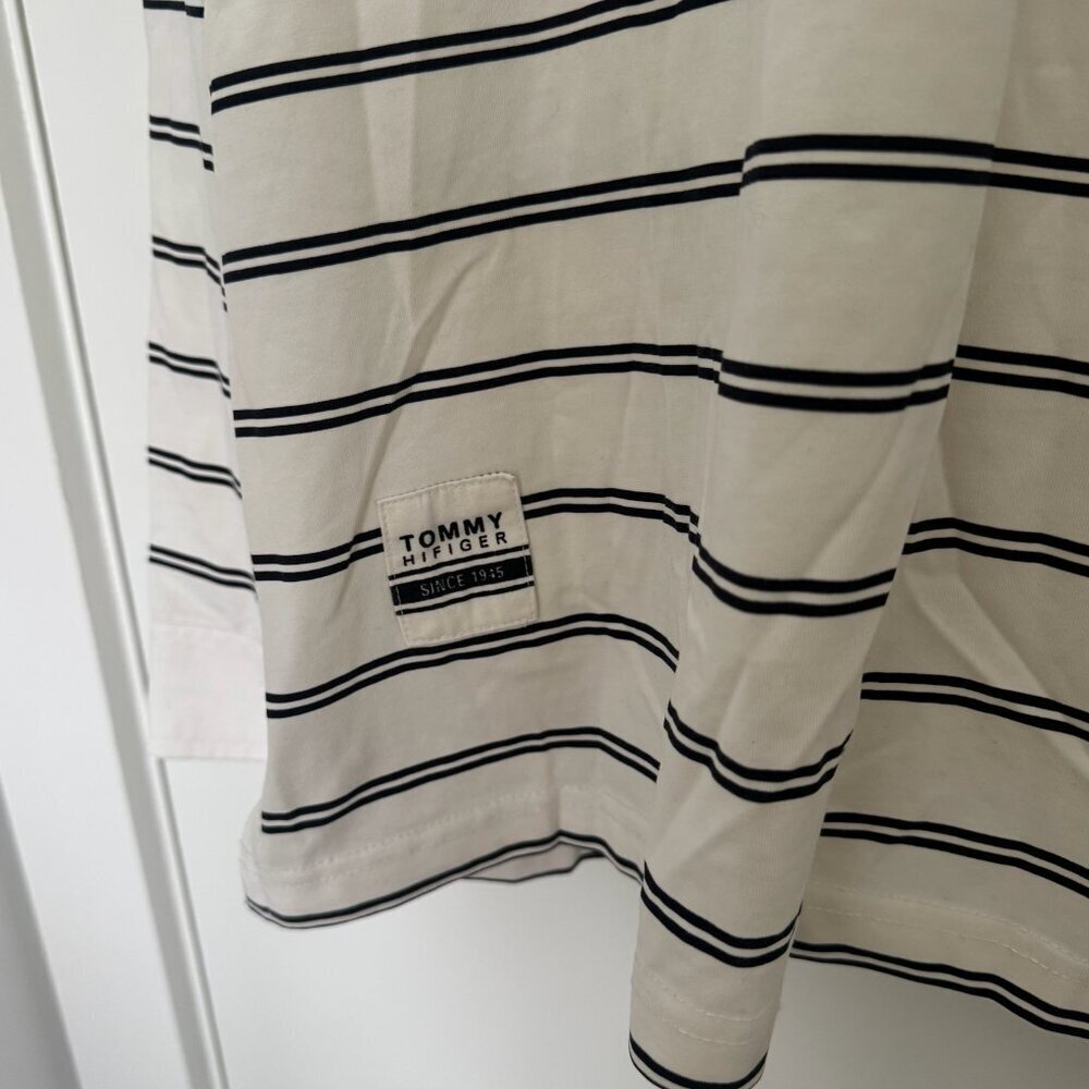 Vintage Tommy Hilfiger Polo 100% Cotton Size Large - Picture 4 of 7